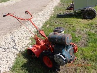 Howard walk behind rotavator c/w Kohler diesel engine