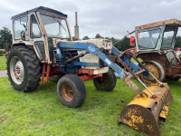 David Brown 1212 tractor with loader, ready for work