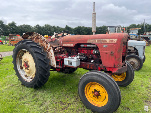 David Brown 990 Implematic tractor with V5