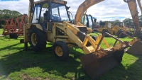 JCB 3CX 2wd excavator c/w 4 in 1 bucket, pallet tines and extra dig, C266 BKP