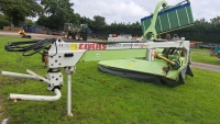 Claas Disco 3050 mower conditioner with grouper
