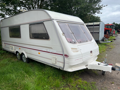 Sterling Explorer twin wheeled caravan