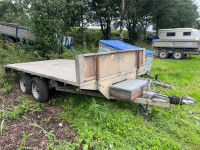 Ifor Williams 12'x6'6" twin axle trailer