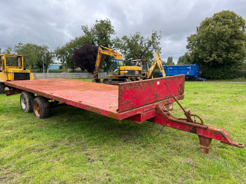 20ft twin axle bale trailer