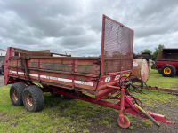 JF double axle rear beater muck spreader