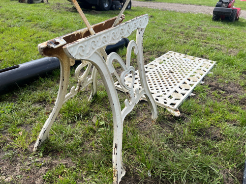 Cast iron table