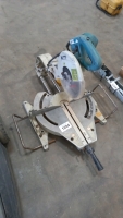 Makita LS1013 cross cut mitre saw with new unused blade