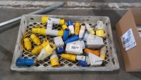 Quantity of 240/110v electric plug fittings