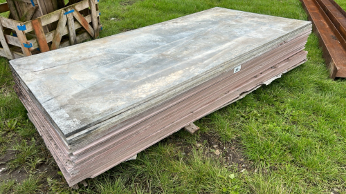 Pallet of fire boards