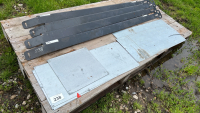 Pallet of new steel
