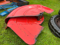 Pair Nuffield tractor rear wings/mudguards