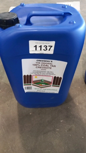 100\% coal tar creosote
