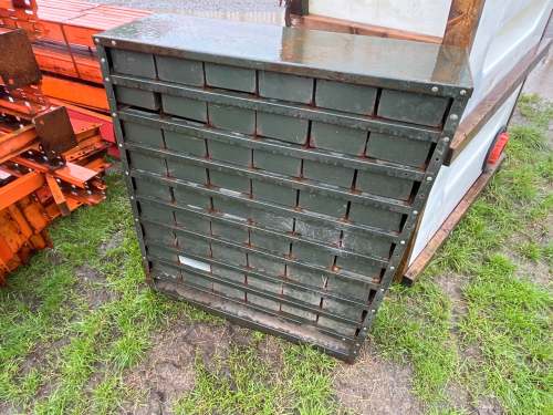 Workshop steel drawers