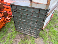 Workshop steel drawers