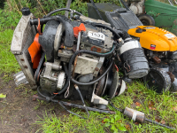 Petrol engine and gearbox to suit ride on mower/Micro car