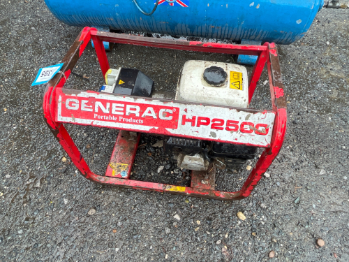 Generac HP 2500 110/240v generator