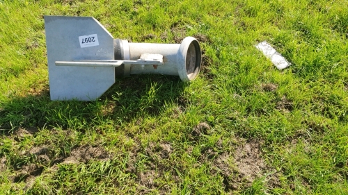 Slurry tanker splash plate