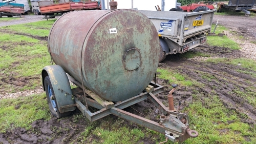 Water bowser/diesel tank