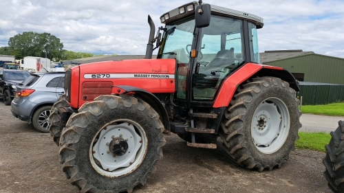 Massey Ferguson 6270 4wd tractor, YX02 EUH