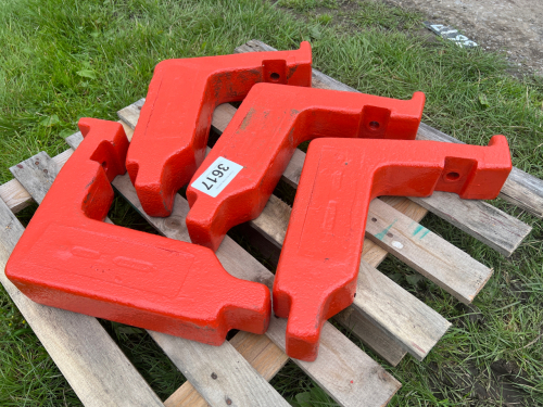 4 David Brown front weights