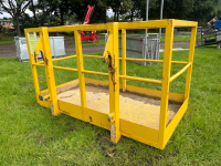 Concept 2 man personnel cage, 2020, JCB Q-fit brackets