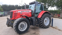 Massey Ferguson 6490 Dyna 6 4wd tractor, 50k, full suspension, front linkage, 8025 hours, FX10AHF
