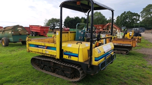 Yanmar C30R-1 3T tracked dumper, gwo