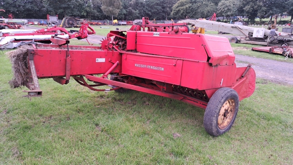 MF 20-8 baler, just serviced and ready to go | York Machinery Sale ...