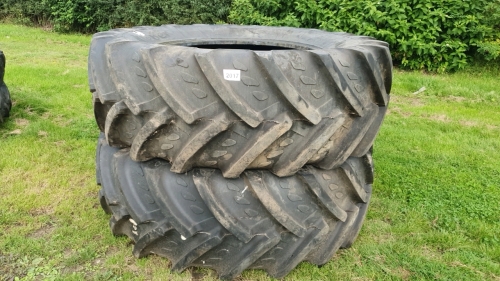 2 x 620/70/42 tyres