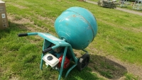 Baromix Minor concrete mixer with Honda G100 engine