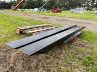 Heavy duty forklift extensions