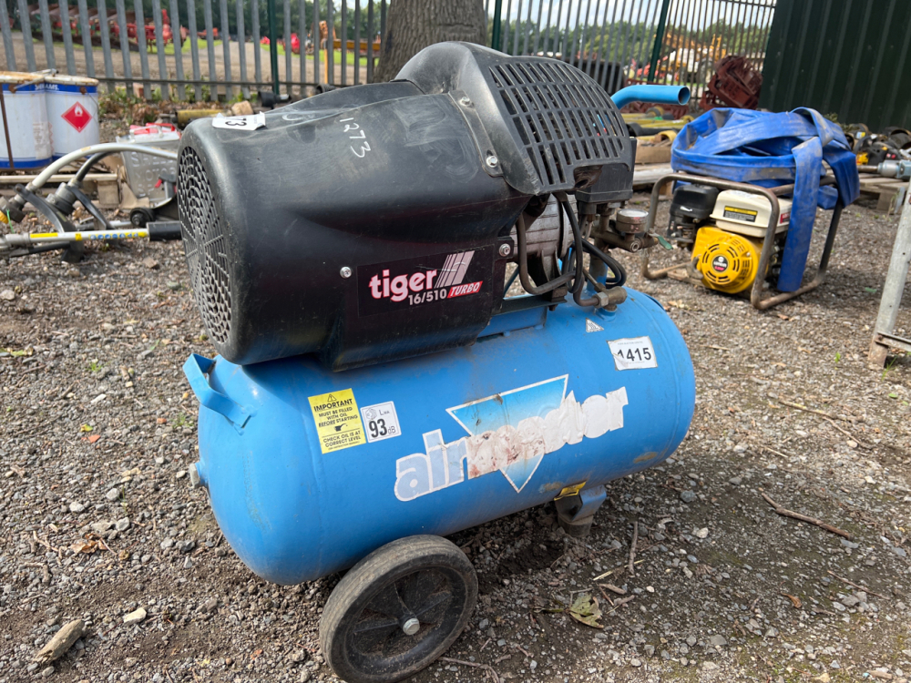 Airmaster Tiger air compressor | York Machinery Sale (Building ...