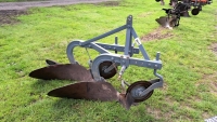 Ferguson 2F general purpose plough c/w skimmers, ready for ploughing matches, gwo