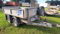 Ifor Williams TT2515 8'x5' hydraulic tipping trailer