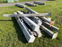 10 x bolt down gate posts