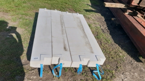 4 x 1.6m new stone cills
