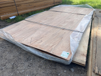 Quantity of timber 96"x48"x0.5"