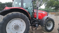 MF 6499 Dyna 6 4wd tractor, 50km/h, front & cab suspension, air brakes, 8050 hours, AE09 ECF - 4