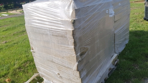 Quantity of rockwool insulation slabs