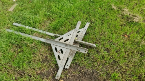 Corner posts for Ifor Williams trailer