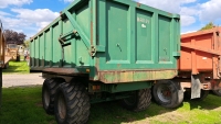 2007 Bailey 14T grain trailer with hydraulic door, sprung axles, sprung drawbar, LGP tyres and silage kit - 3