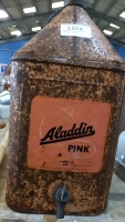 Aladdin pink paraffin can with tap