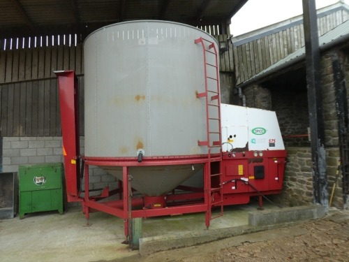 Opico Quiet GT 575 12T mobile gas fired grain dryer