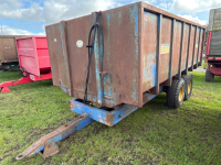 Easterby 8T monocoque tipping trailer