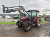 Case JX100V loader tractor, 2 spools, MX 80 loader