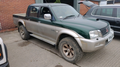 2004 Mitsubishi L200 4Life double cab 2.5 TD pickup - YP54VRN, 00’s 154982 - MOT 02.11.23 - 1 owner from new - HPi clear