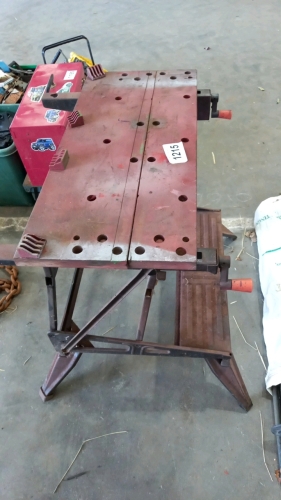 Sold at Auction: Black & Decker Workmate 200 Shop Table