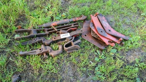 2 x David Brown pick up hitch hooks