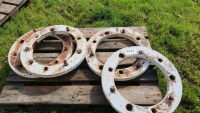 4 x Ford rear tractor wheel weights
