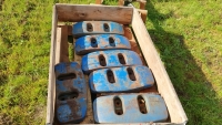 6x FOMOCO front weight for Frdr tractor